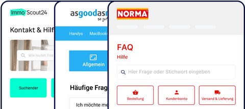 AI based customer self service with smart knowledge base