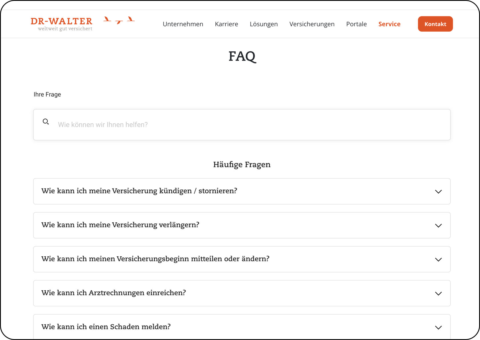 OMQ Help im Einsatz bei Dr. Walter