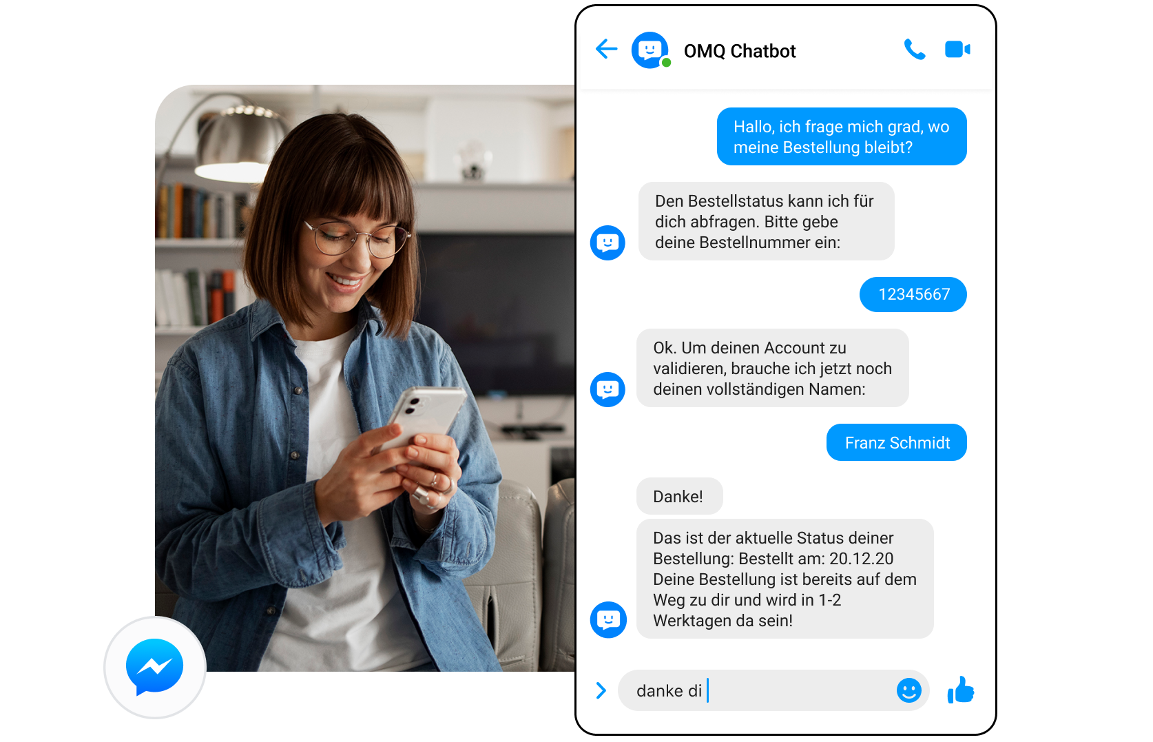 OMQ Flow – Facebook Messenger