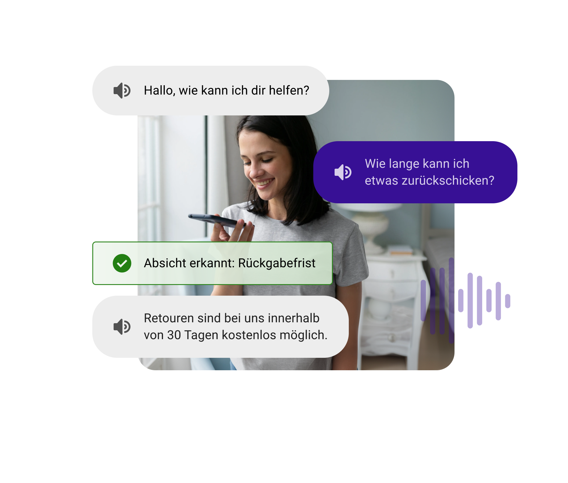 OMQ Voice Bot Vorführung