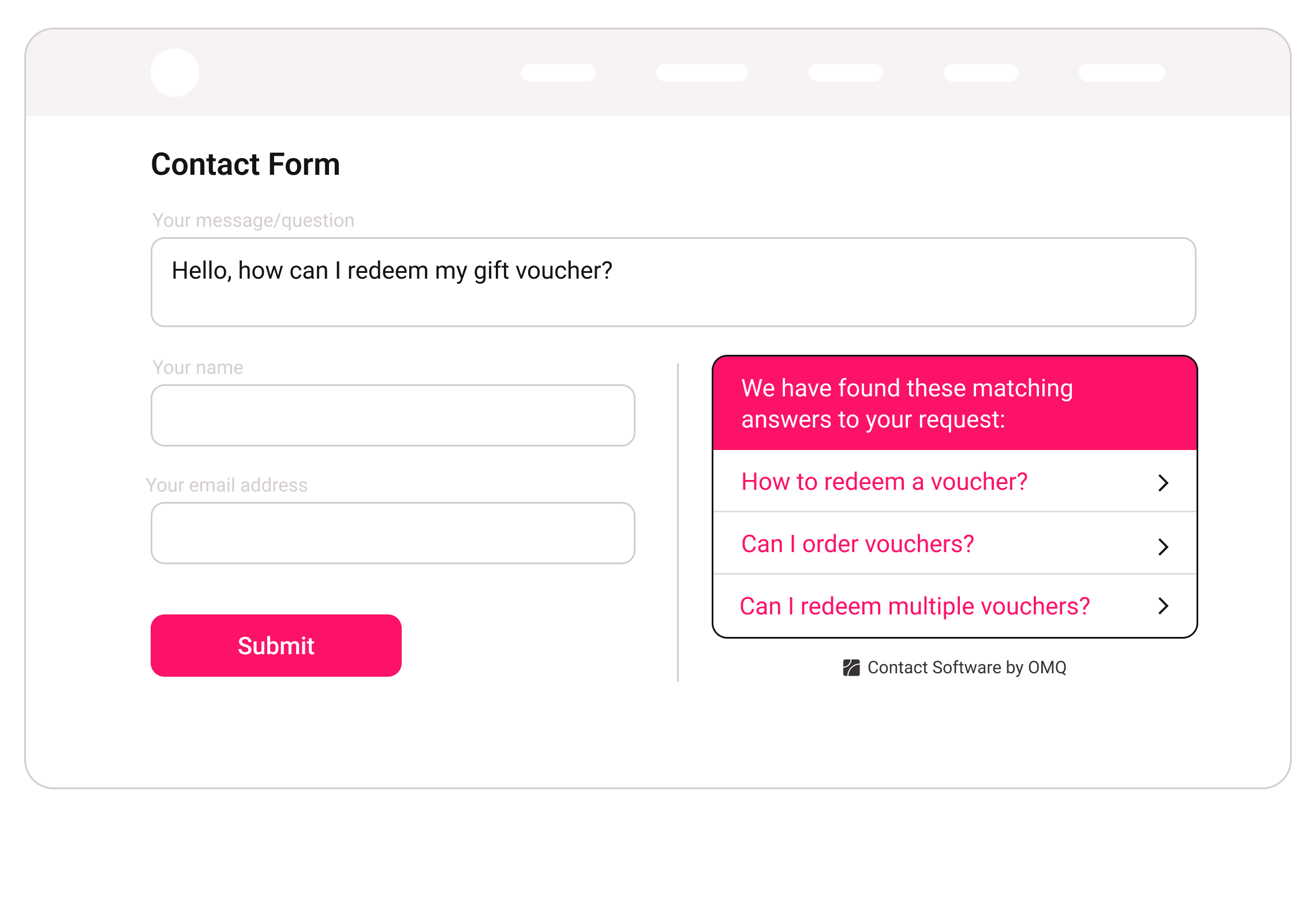 Contact Form