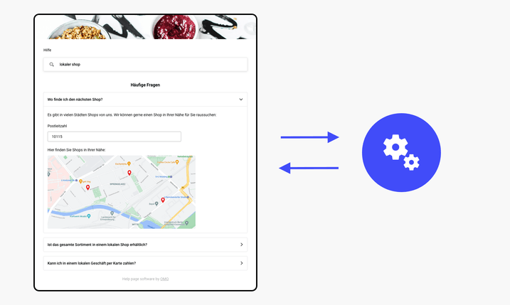 Paket Tracking auf der Webseite