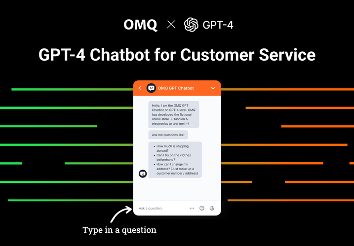 The new OMQ GPT Chatbot on GPT-4 / ChatGPT level