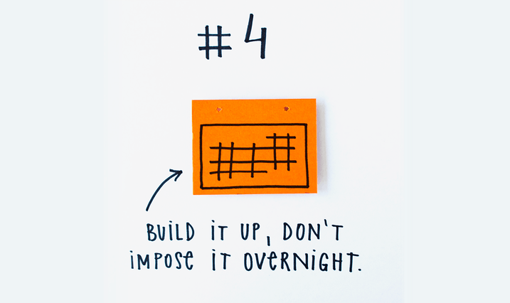 Tip 4: How to get ready for AI - Build It Up, Don’t Impose It Overnight.