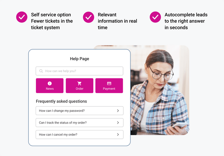 Automated help page and its benefits